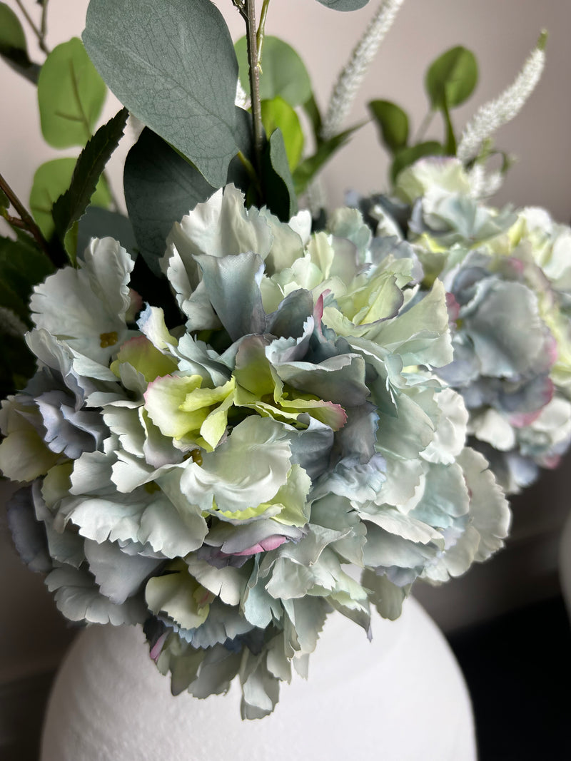 Jades Mixed white green bouquet arrangement 2 sizes available