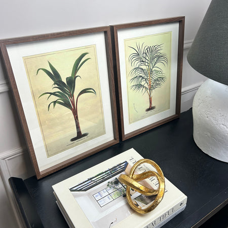 Set of two palm prints 40x30