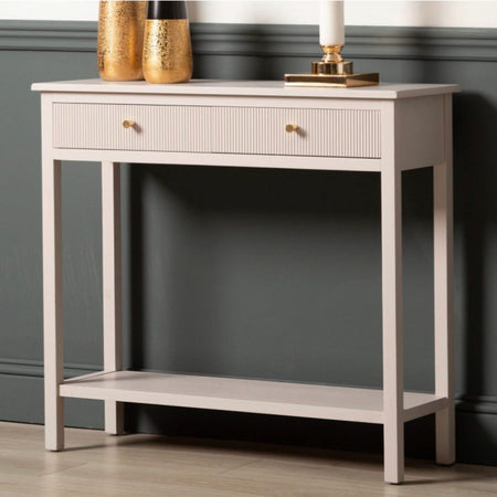 Store seconds grey console slatted drawers 1