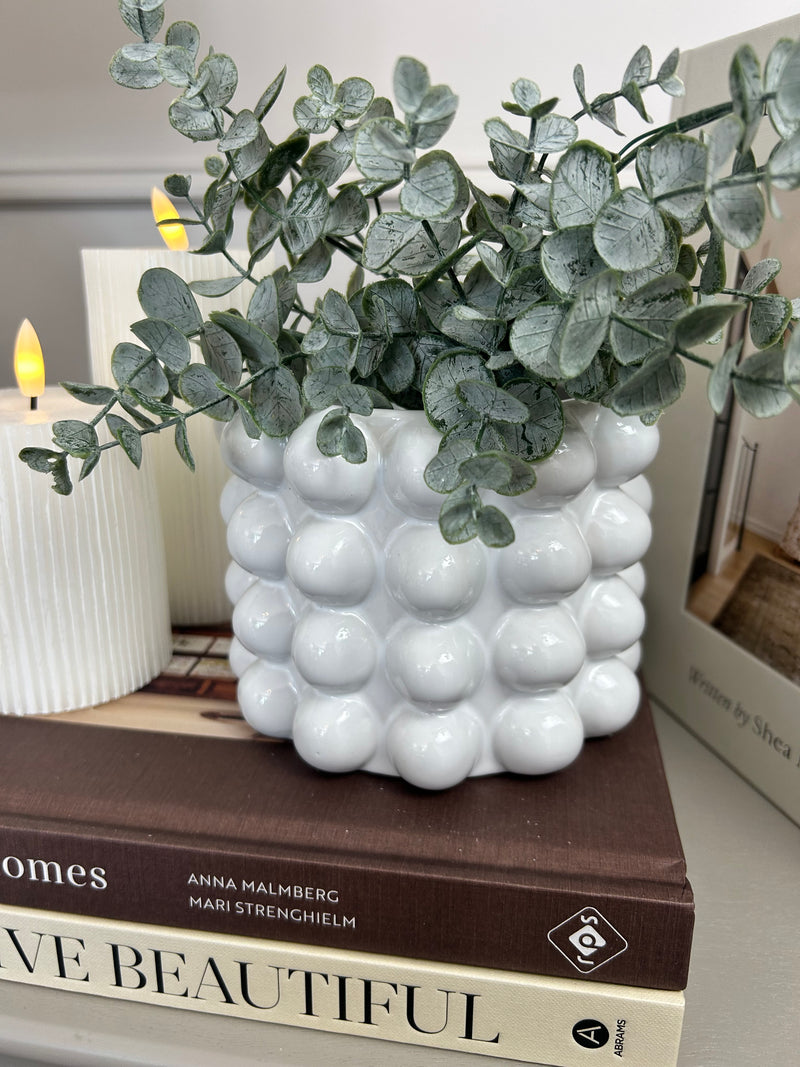 White Bobble Plant Pot