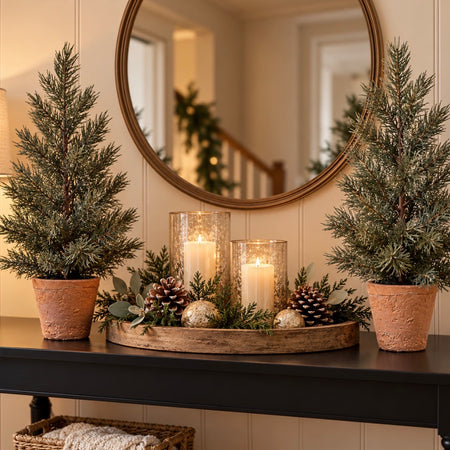 1.5 ft tree in natural terracotta pot