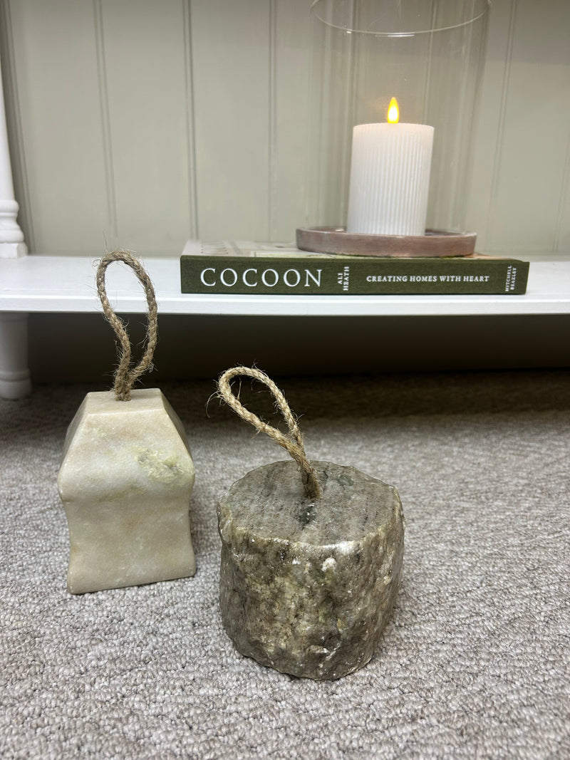 Marble door stop 2 styles