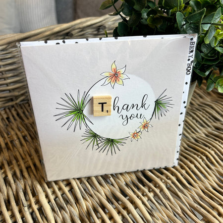 Thank you gift card