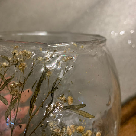 Store seconds Dried flower candle holder 17cm