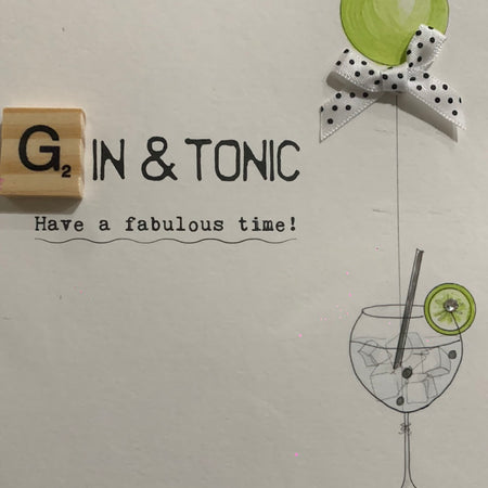 Gin & Tonic Greeting Card