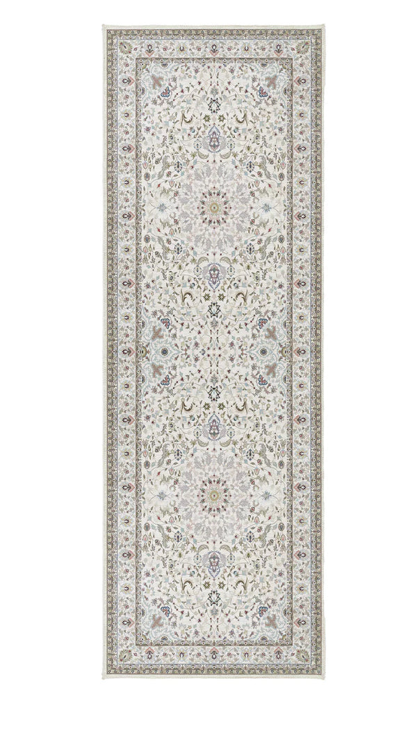 Traditional print rug runner mat machine washable 80x150