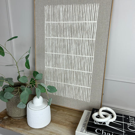 Natural wood frames organic picture 85x55