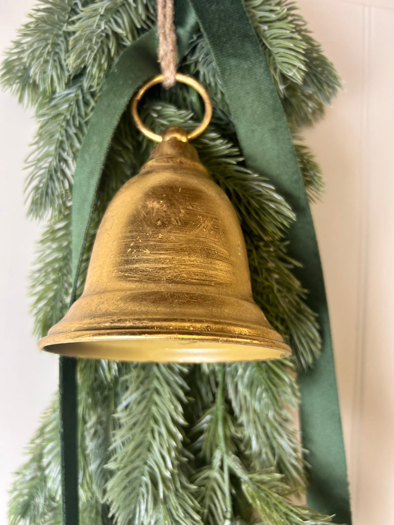 Brass Gold Metal Hanging Bell