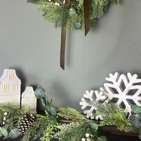 Woodland forest foliage garland 150cm