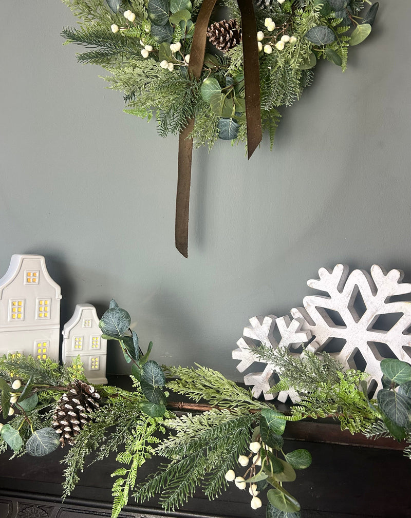 Woodland forest foliage garland 150cm