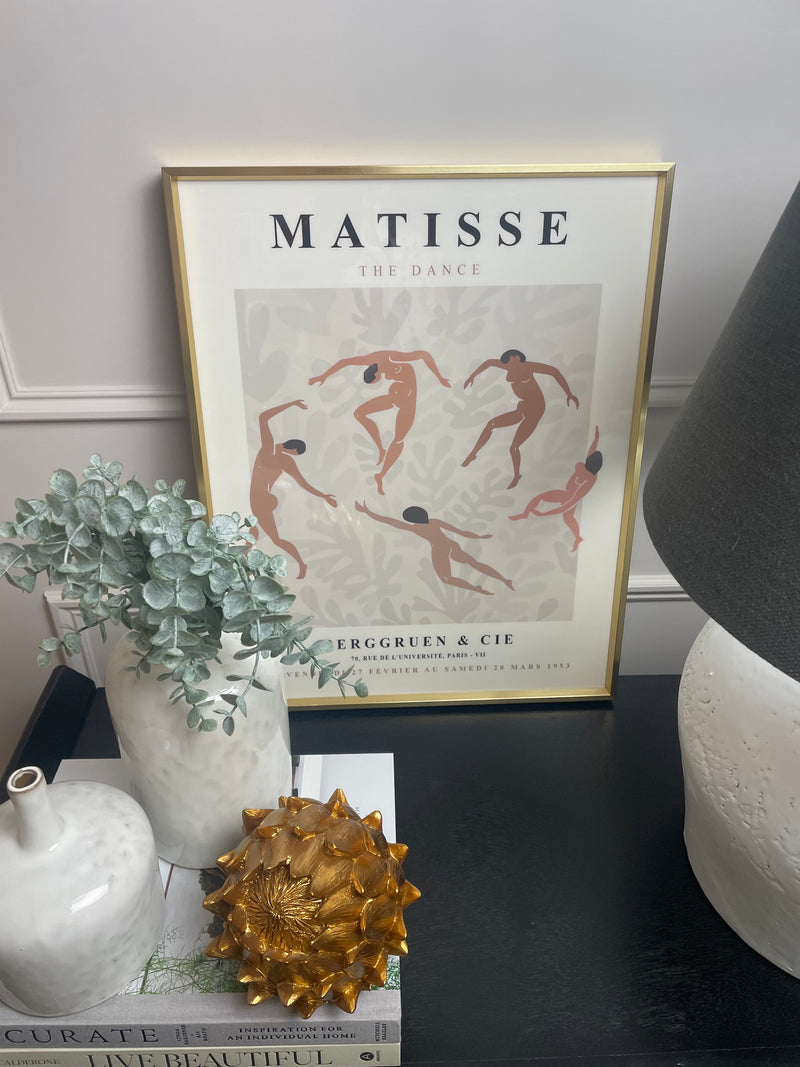 Matisse The Dance print in gold frame 50x40