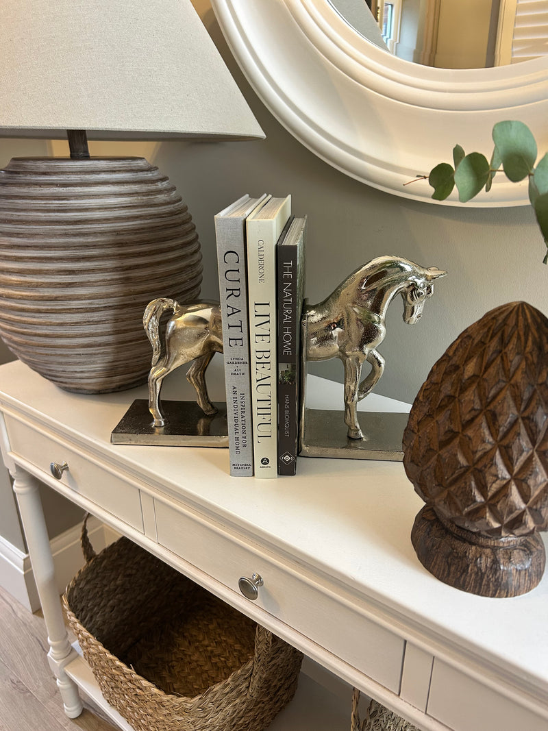 Set of horse bookends