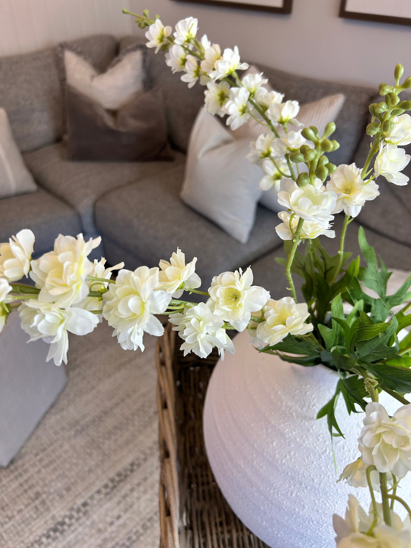Slim stocks stem flower 87cm