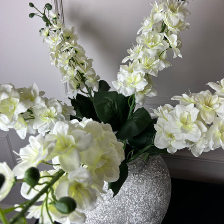 Large off white Cream Stocks Flower stem