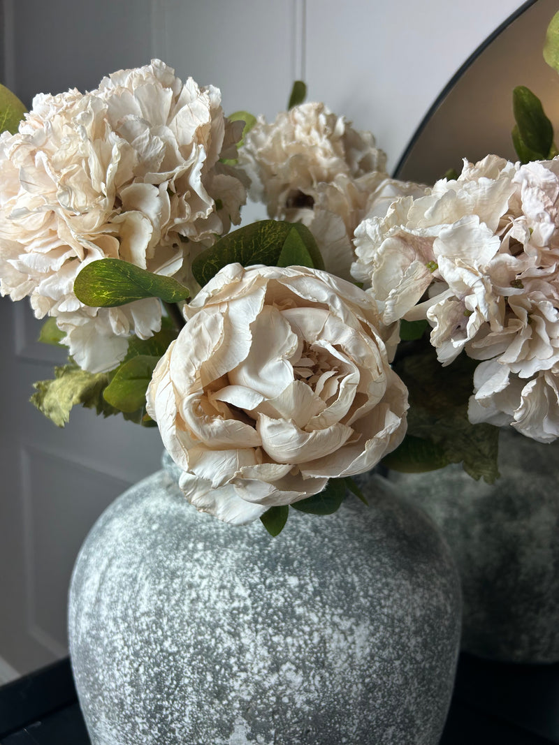 Oyster Dried Touch closed Peony