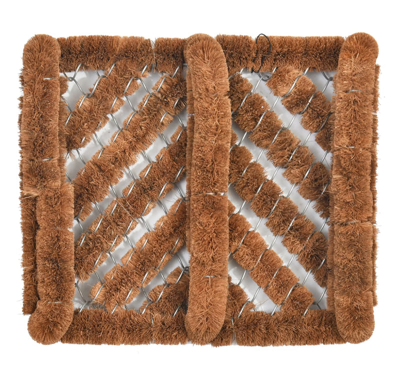 Heavy duty classic wire boot scraper rug