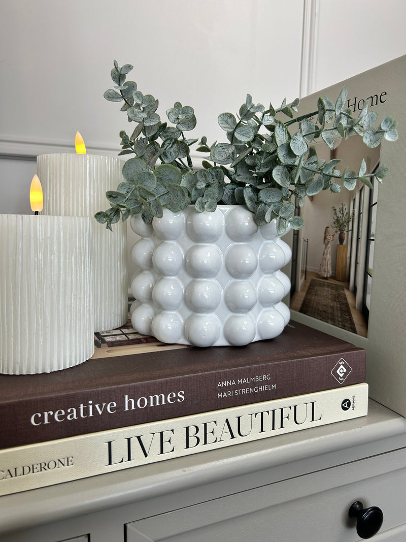White Bobble Plant Pot