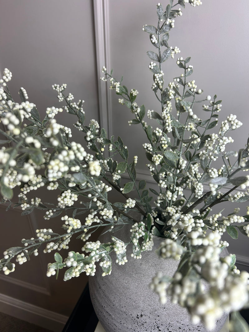 White berry spray stem 70cm