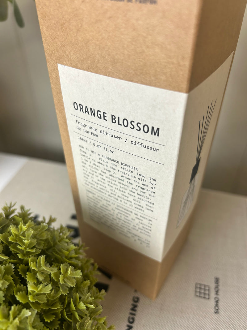 Orange blossom diffuser 180ml