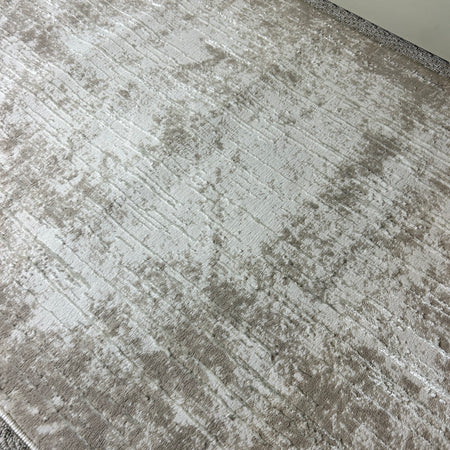 Calcatta earth marble cream neutral beige stone look rug runner mat 80x150