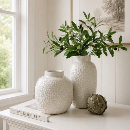 Cairn textured dimple dot vase 3 sizes