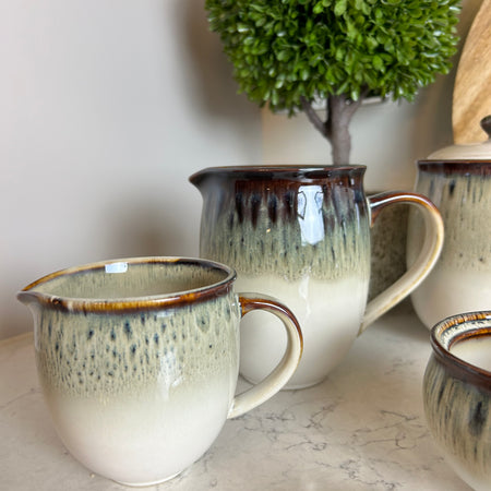 Reactive glaze jug 2 sizes
