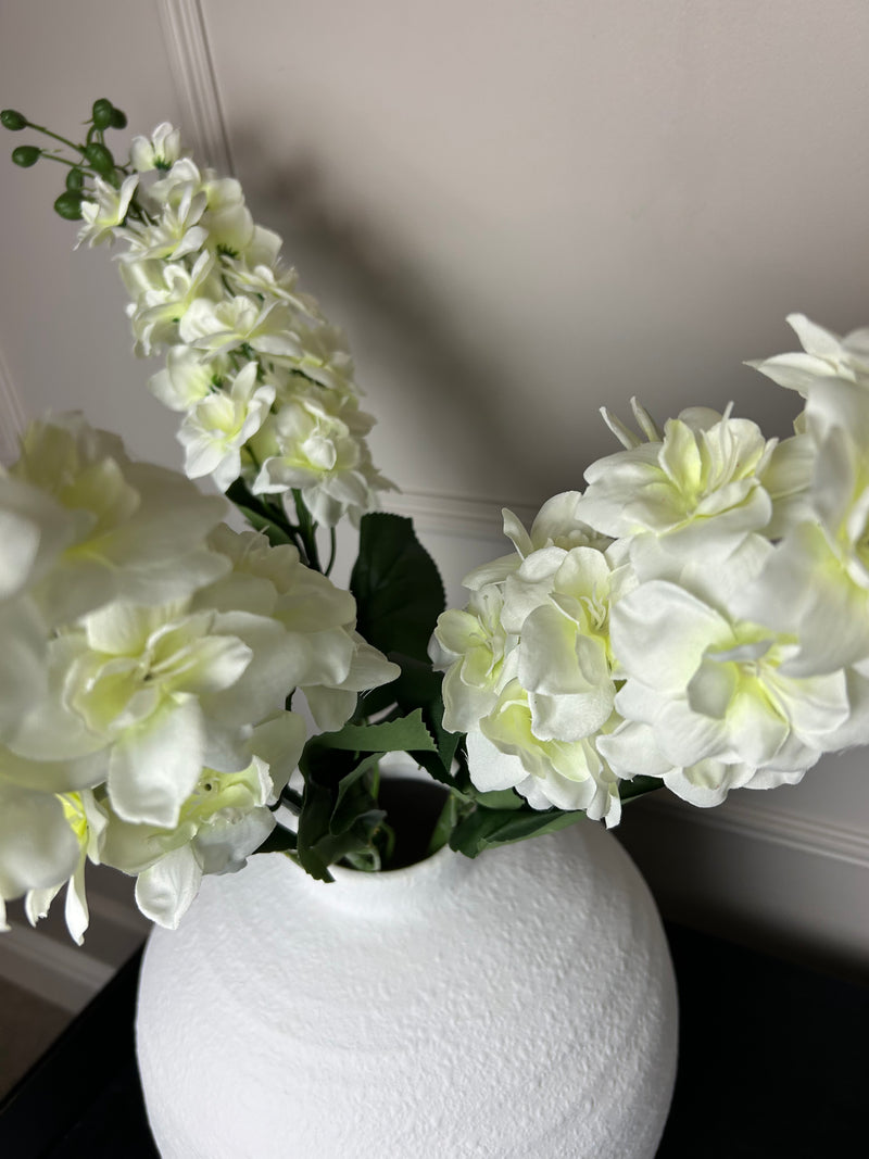 Large off white Cream Stocks Flower stem