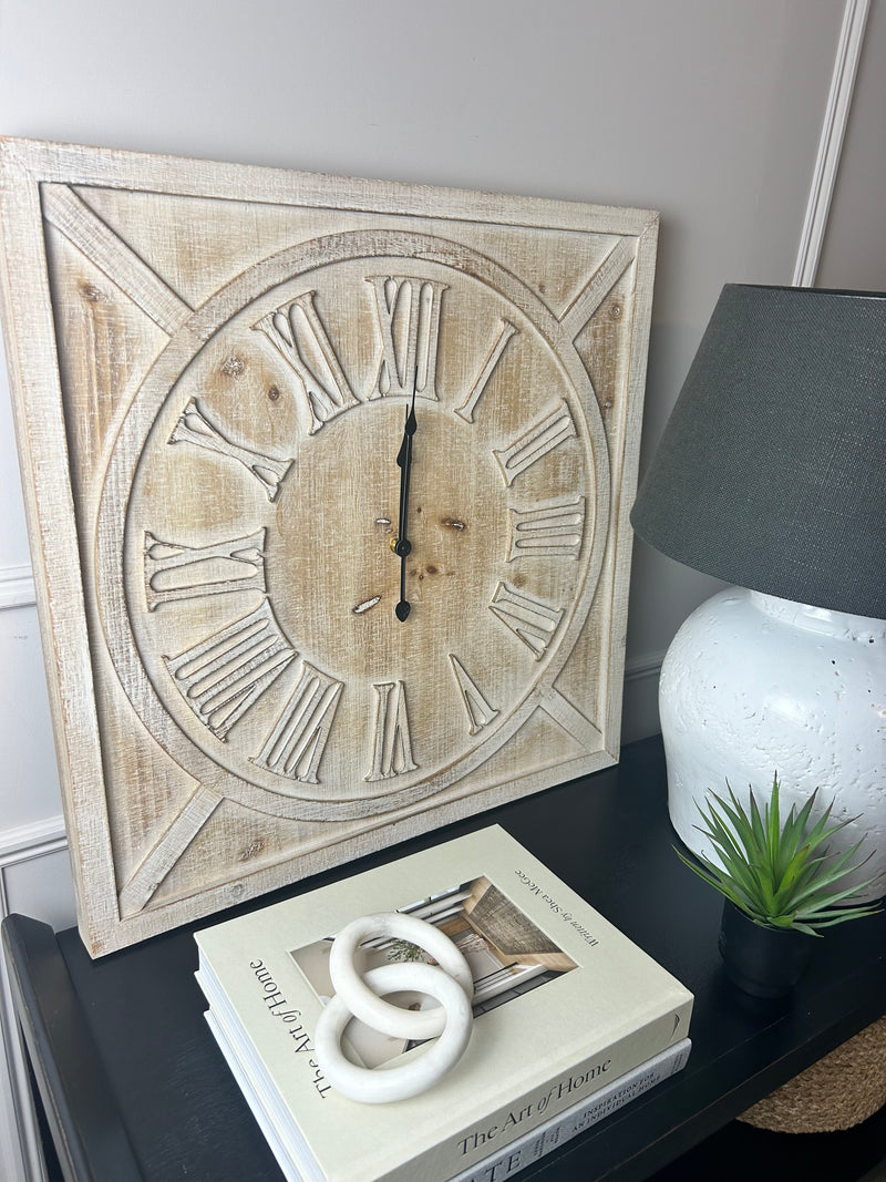 Silver chrome pocket watch kensington clock
