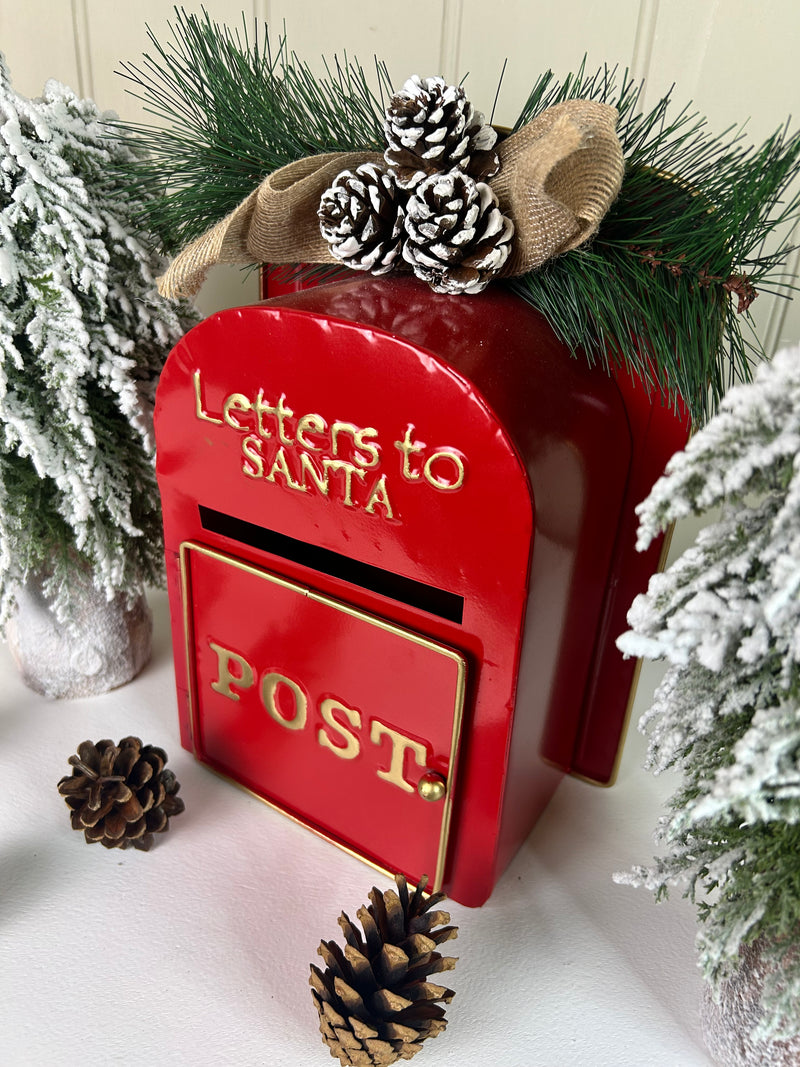 Letters To Santa Red Post Box