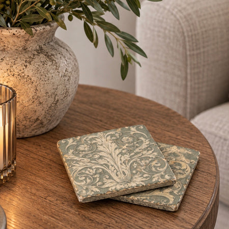 Patterned coaster individual