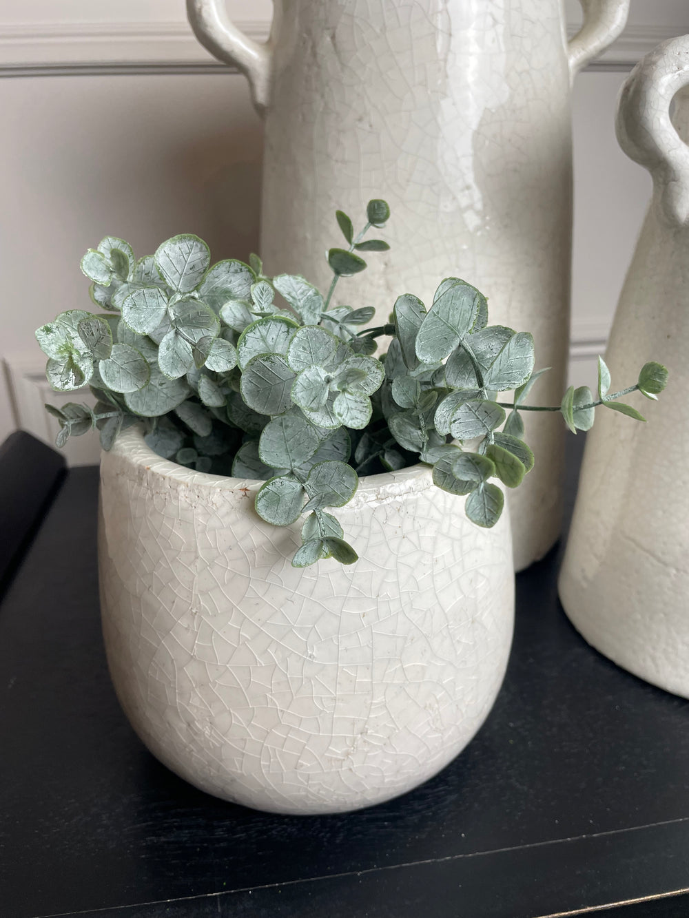 crackle glaze plant pot Ravello Crackle Glaze Plant Pot medium & large – Abode