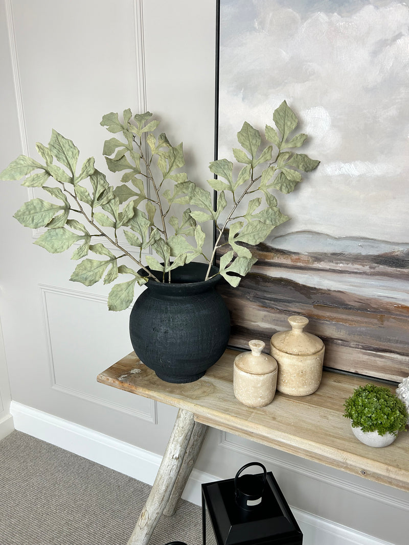 Ghost dhalia leaf spray 100cm