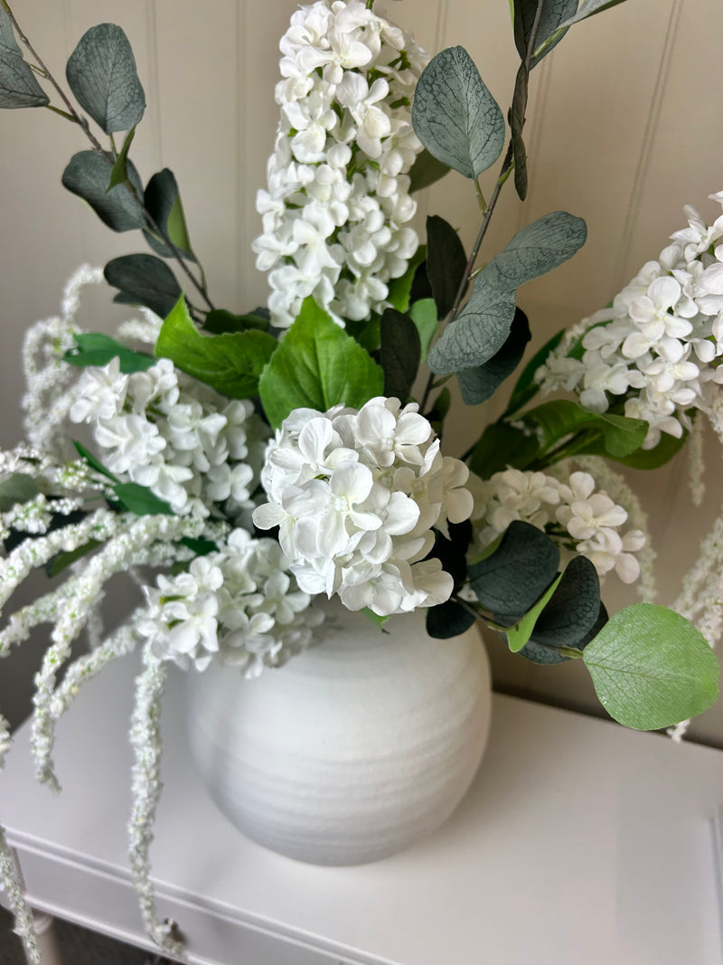 Tall amaranthus trailing stem bunch 115cm white
