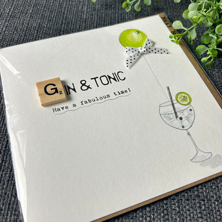 Gin & Tonic Greeting Card