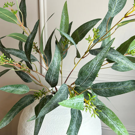 Seeded Green eucalyptus 83cm