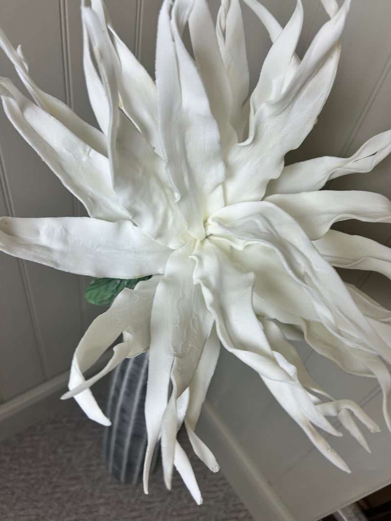 White large tall flower stem 94cm