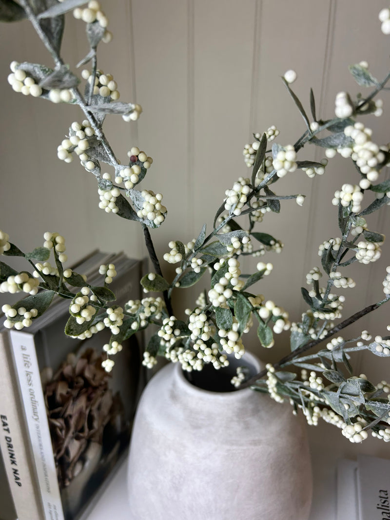 White berry spray stem 70cm