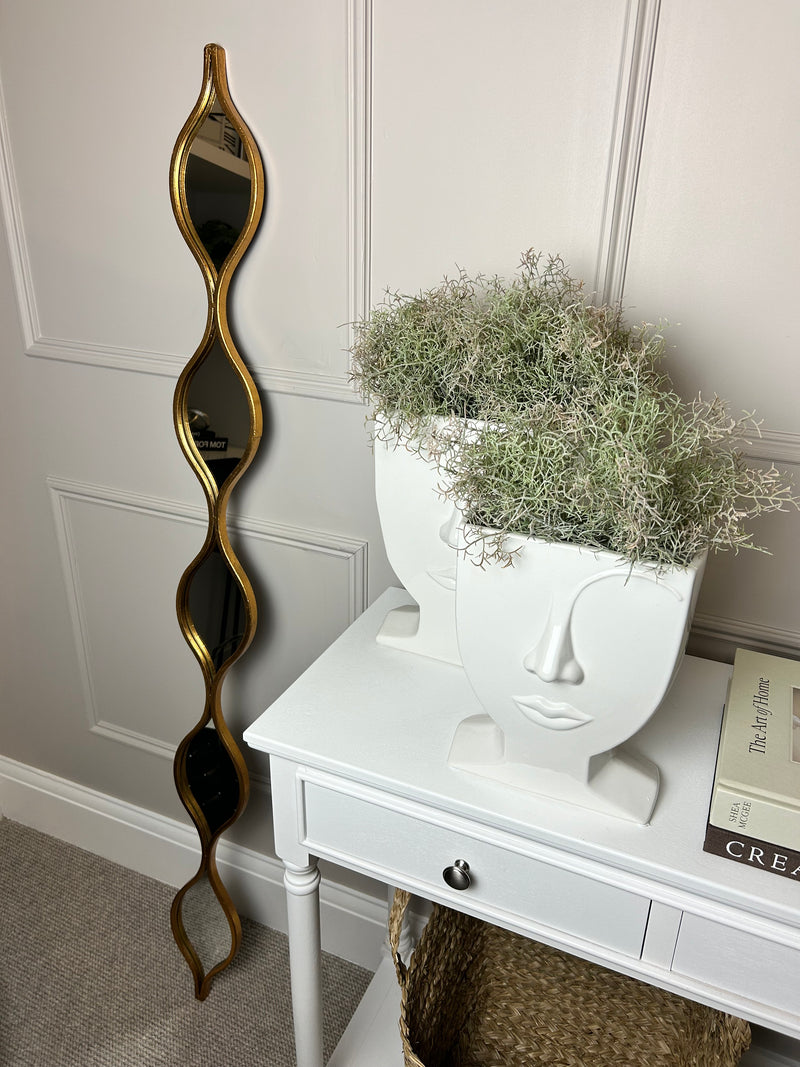 Gold 5 Teardrop slim Mirror