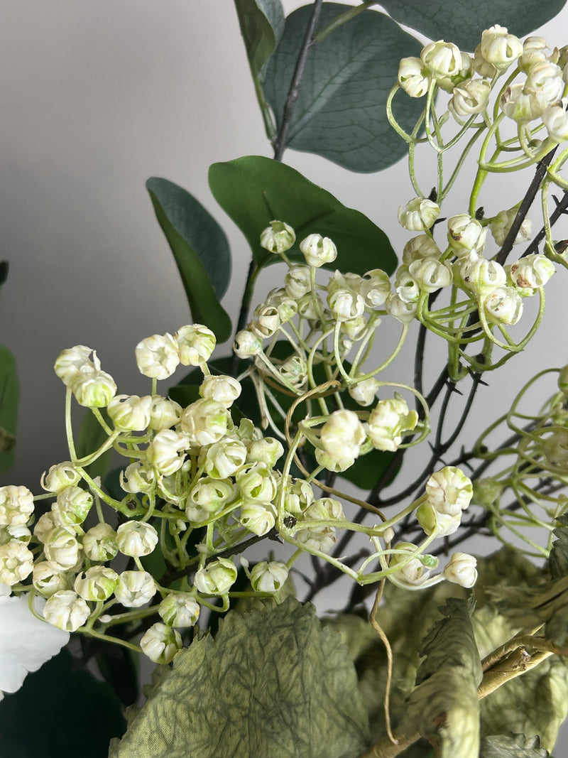 Natural Dried Look Linum ball Spray