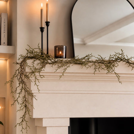 Dried vine twig garland 150cm