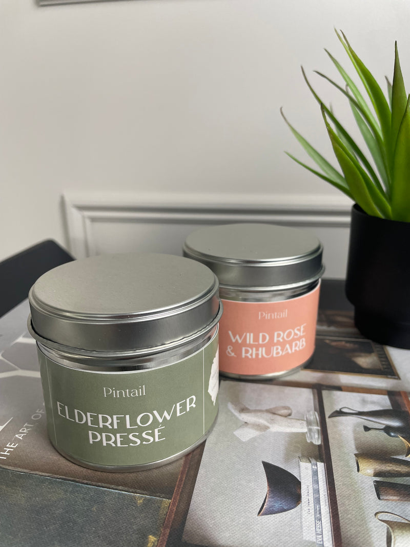 Large Classic Tin Candle