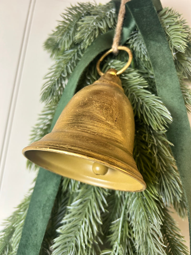 Brass Gold Metal Hanging Bell