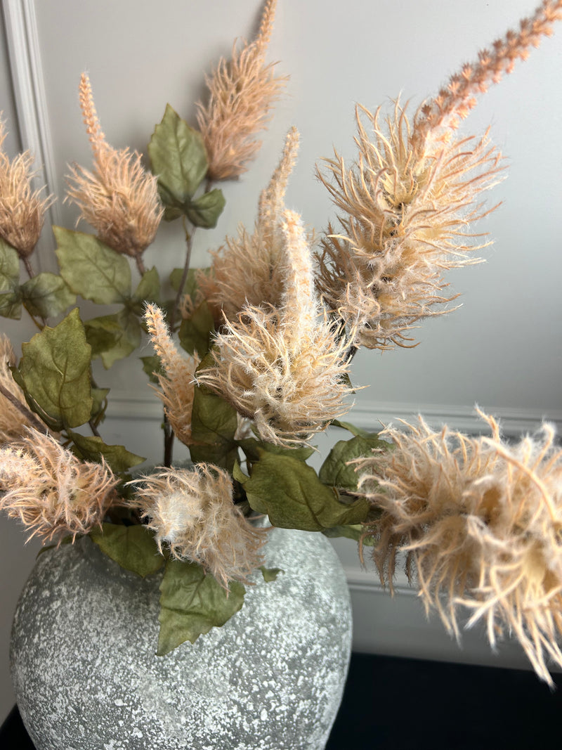 Mocha oyster Alexis Tall spike Spray Stem