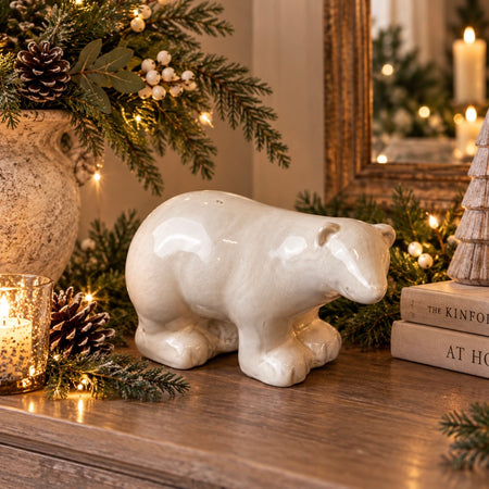 Ceramic Polar Bear, 2 Styles