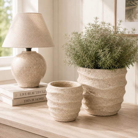 Store seconds plant pot stone 13cm