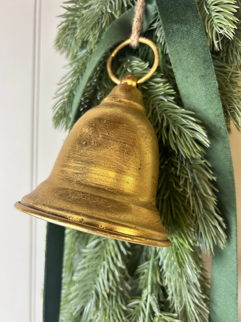 Brass Gold Metal Hanging Bell