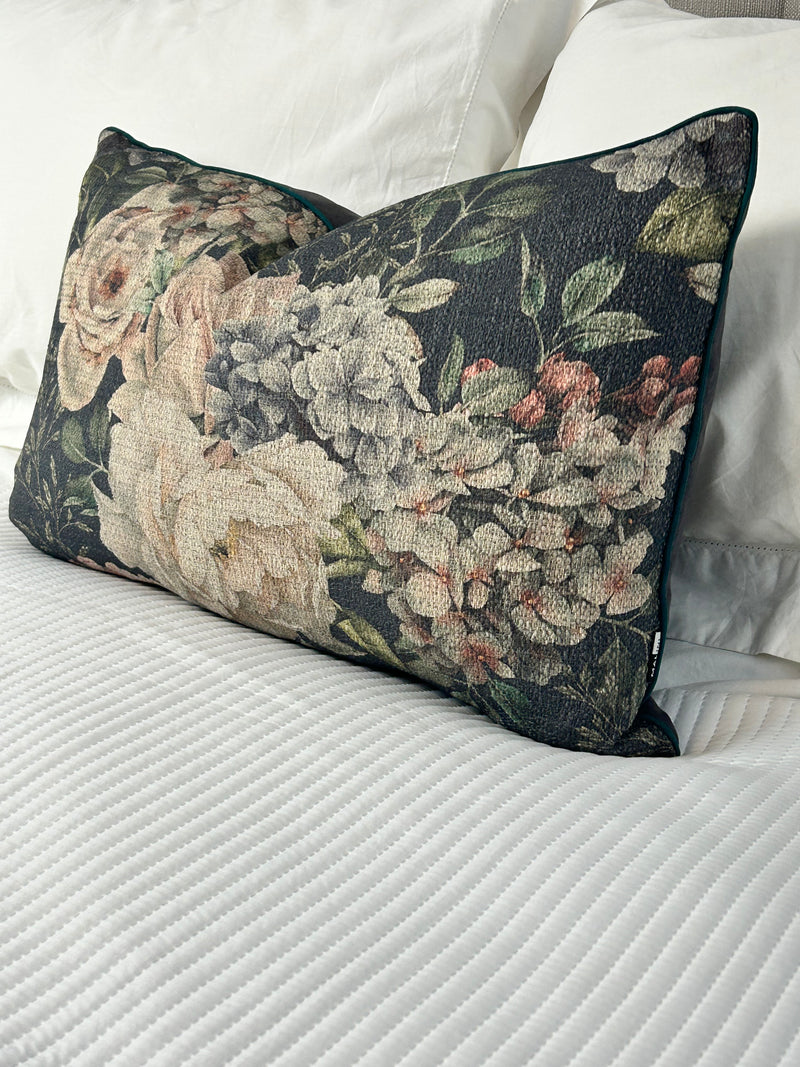 Vintage floral large cushion 40x60