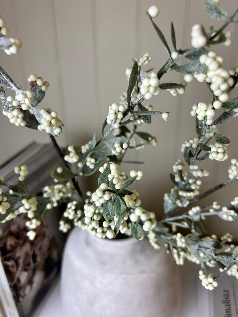 White berry spray stem 70cm