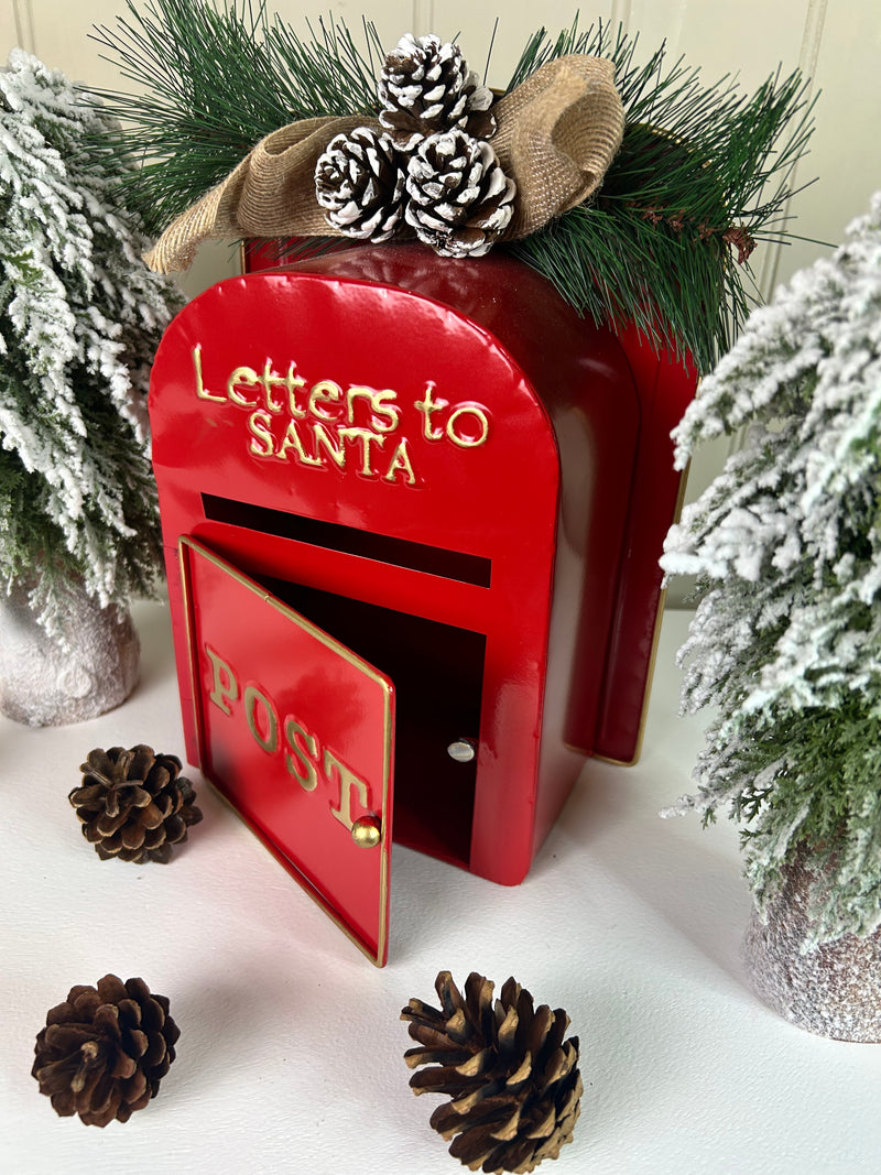 Letters To Santa Red Post Box