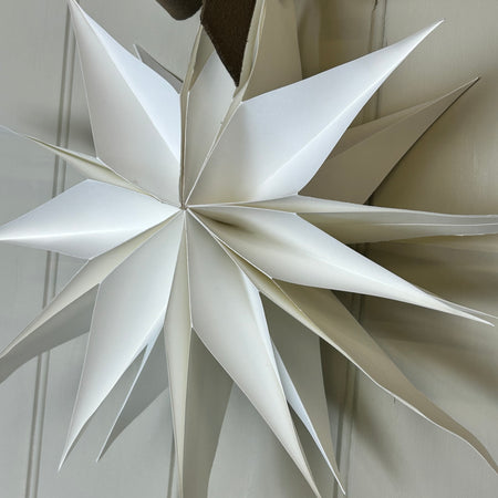 Off white Maddox paper hanging star 40cm